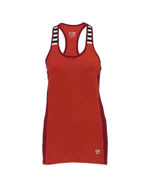 Tank Spor Atlet Bordo Kiremit